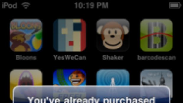 Nel firmware 3.0 di iPhone alcune app disinstallate si pagano di nuovo