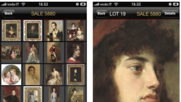 Christie's lancia la sua applicazione per iPhone