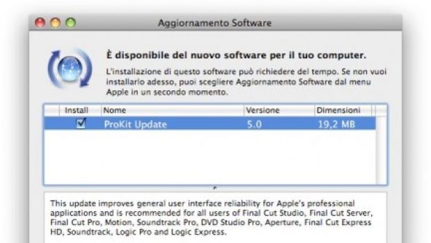 Rilasciato ProKit Update 5.0