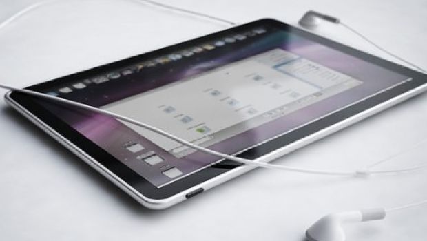 Mockup del possibile Apple Tablet