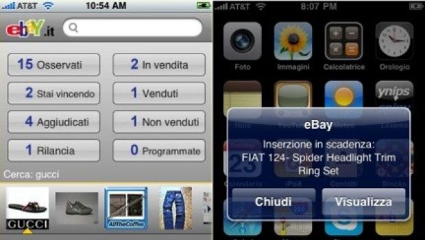 Anche eBay Sempre diventa Push