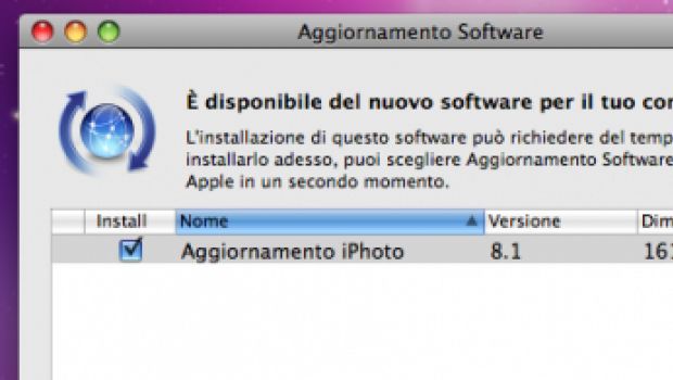 iPhoto '09 si aggiorna alla versione 8.1