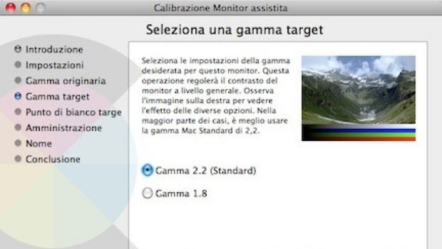 Snow Leopard innalza a 2,2 la correzione di Gamma