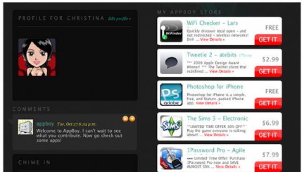 AppBoy il social network per scoprire nuove app per iPhone