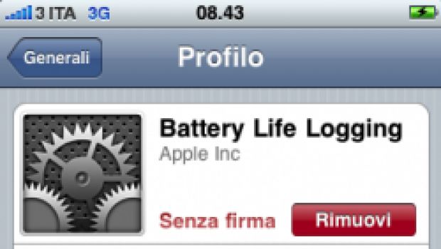 Problemi di batteria iPhone 3.1: Apple invia un nuovo profilo per raccogliere altri dati