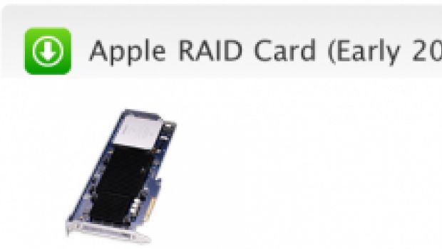 Disponibile l'aggiornamento firmware Apple RAID Card (Early 2009) versione 1.1