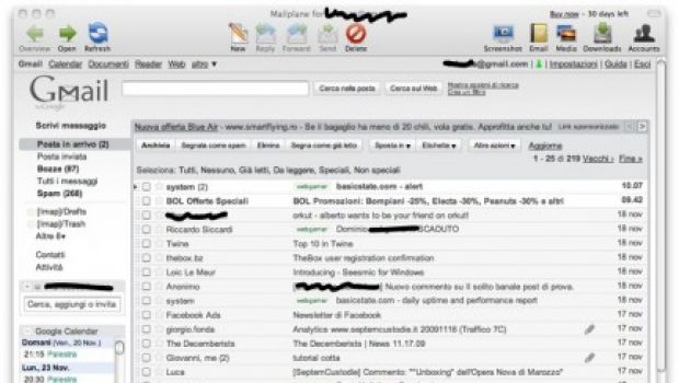 Mailplane 2.1 ora supporta anche Gmail Offline