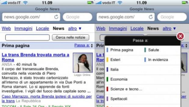 Si rinnova Google News per iPhone