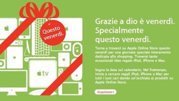 Venerdì 27: arrivano gli sconti del Black Friday