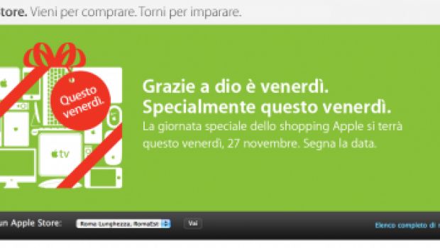 Confermato il Black Friday anche negli Apple retail Store