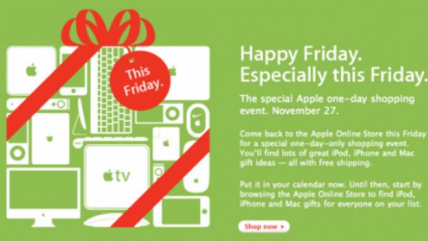 Black Friday 2009: +39% di visitatori su Apple Store online