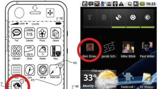 Apple brevetta i contatti nella home dell'iPhone
