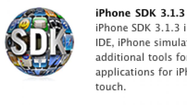 Apple rilascia agli sviluppatori l'iPhone SDK 3.1.3