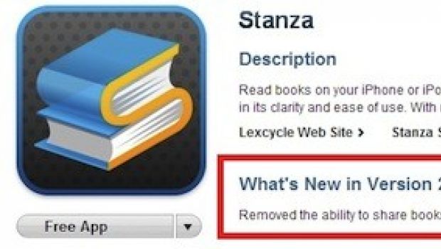 Stanza: Apple fa rimuovere la condivisione libri via USB