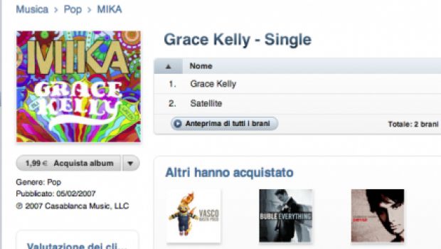 Warner Music: l'aumento dei prezzi dei brani musicali in iTunes Store ha fatto diminuire i guadagni