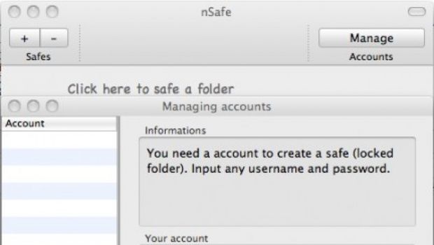 nSafe, proteggere file e cartelle su Mac