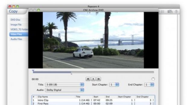 Popcorn: copiare, convertire ed estrarre spezzoni di DVD su Mac