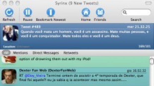 Syrinx, il client di Twitter per Mac personalizzabile e gratuito