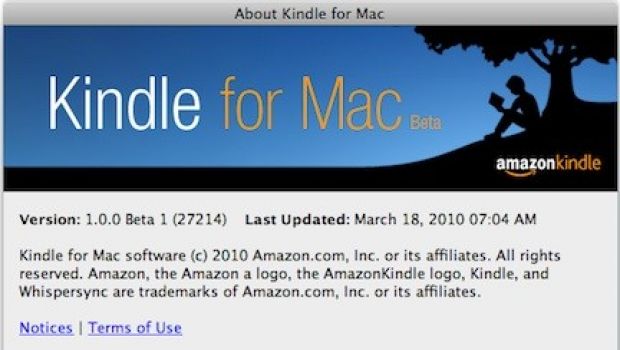 Amazon rilascia Kindle per Mac Beta