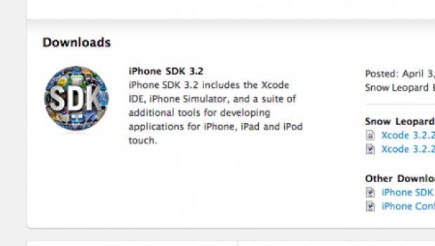 Apple rilascia la versione definitiva di iPhone SDK 3.2