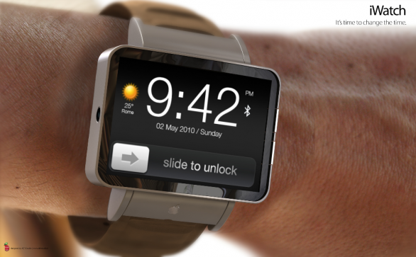 iWatch: Concept di orologio in perfetto Apple Style