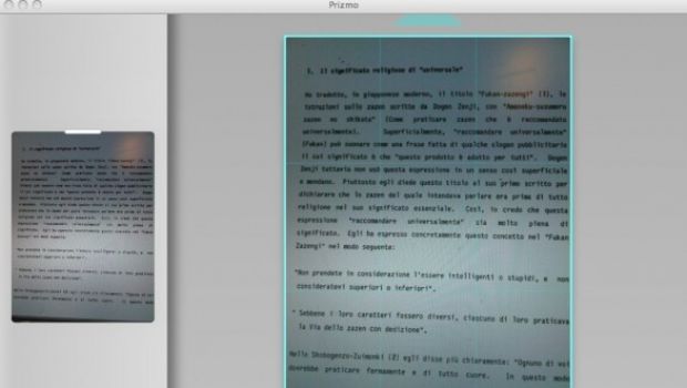 Prizmo, effettuare lo scan dei documenti con una semplice foto