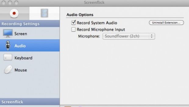 Screenflick, catturare screencast su Mac