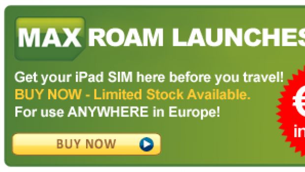 MAXroam Euro iPad: Micro SIM per iPad 3G valida in tutta Europa