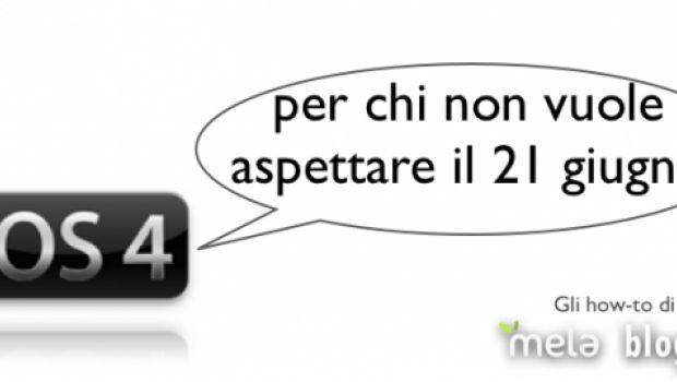 Melablog how-to: come installare iOS 4 senza aspettare il 21 giugno