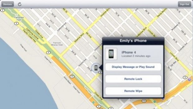 Apple lancia l'applicazione Find My iPhone per iOS