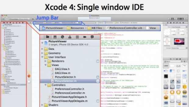 Xcode 4: Le novità del nuovo ambiente di sviluppo Apple