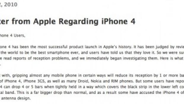 Lettera di Apple su iPhone 4: scoperte le cause del calo di segnale