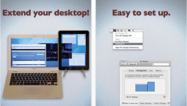Air Display trasforma iPad in uno schermo extra