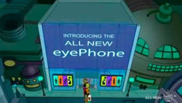 Futurama: Comedy Central taglia ogni riferimento ad eyePhone, la parodia di iPhone