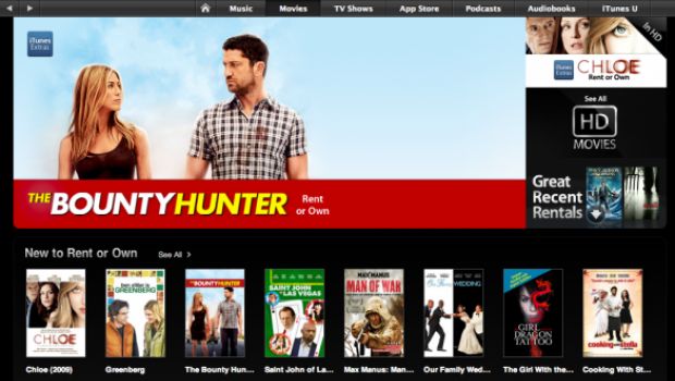 L'iTunes Store canadese aggiunge i film in HD