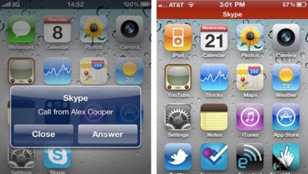 Skype 2.0.1 supporta il multitasking di iOS 4