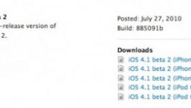 Apple invia iOS 4.1 beta 2 agli sviluppatori
