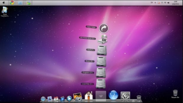 Dare un aspetto Mac OS X al PC con Snow Transformation Pack