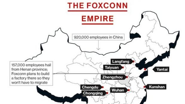 Foxconn produce 90 iPhone 4 al minuto