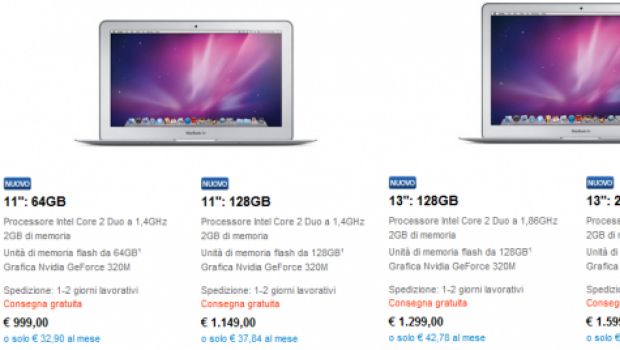 Back to the Mac 2010: I prezzi del nuovo MacBook Air [aggiornato]