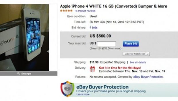 Apple: via gli iPhone bianchi da eBay