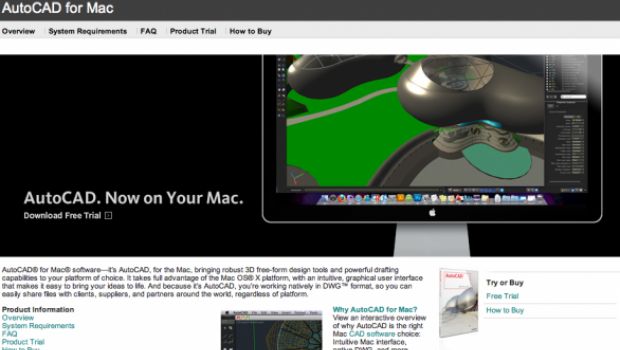 Benvenuto Autocad per Mac!