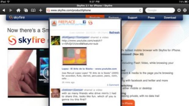 Flash approda su iPad grazie al browser Skyfire