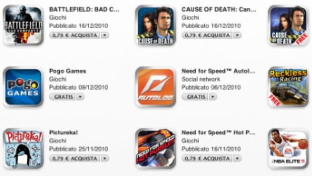 EA Mobile: sconti in App Store