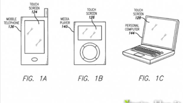 Antenna-logo e tecnologia touchscreen integrata: ecco gli ultimi brevetti Apple