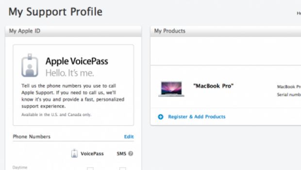 Apple inaugura Support Profile