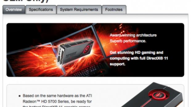 ATI rimarchia le schede Radeon HD 5770