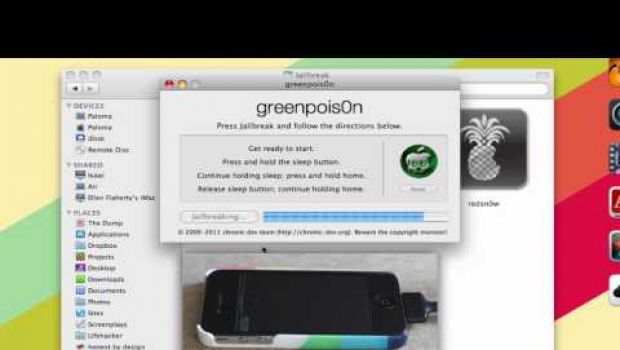 Jailbreak 4.2.1 Greenpois0n: una guida video