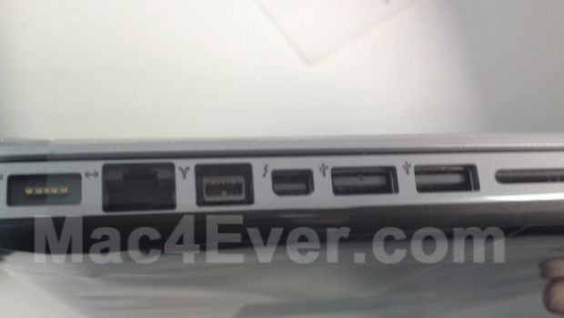 Trapelate le caratteristiche dei nuovi MacBook Pro con connettore Thunderbolt