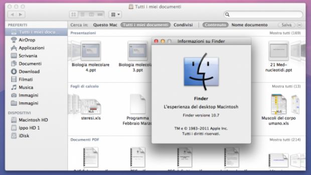 Mac OS X Lion Preview: Finder, Preferenze di Sistema e Accessibilità